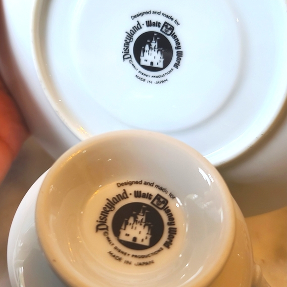 Disney World Vintage Teacup Set, EUC - Picture 2 of 3